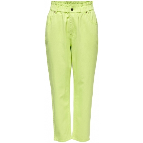 Îmbracaminte Femei Pantaloni  Only Pants Ova Darsy - Sunny Lime verde