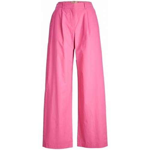 Îmbracaminte Femei Pantaloni  Jjxx Pants Vigga Wide - Carmine Rose roz