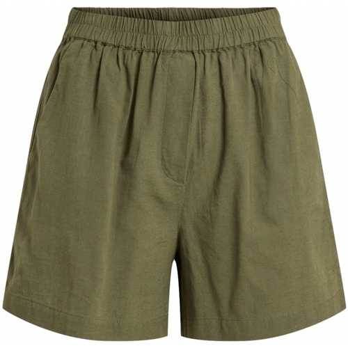 Îmbracaminte Femei Pantaloni scurti și Bermuda Vila Chellie Shorts - Four Leaf Clover verde