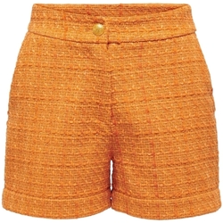 Îmbracaminte Femei Pantaloni scurti și Bermuda Only Billie Boucle Shorts - Apricot portocaliu