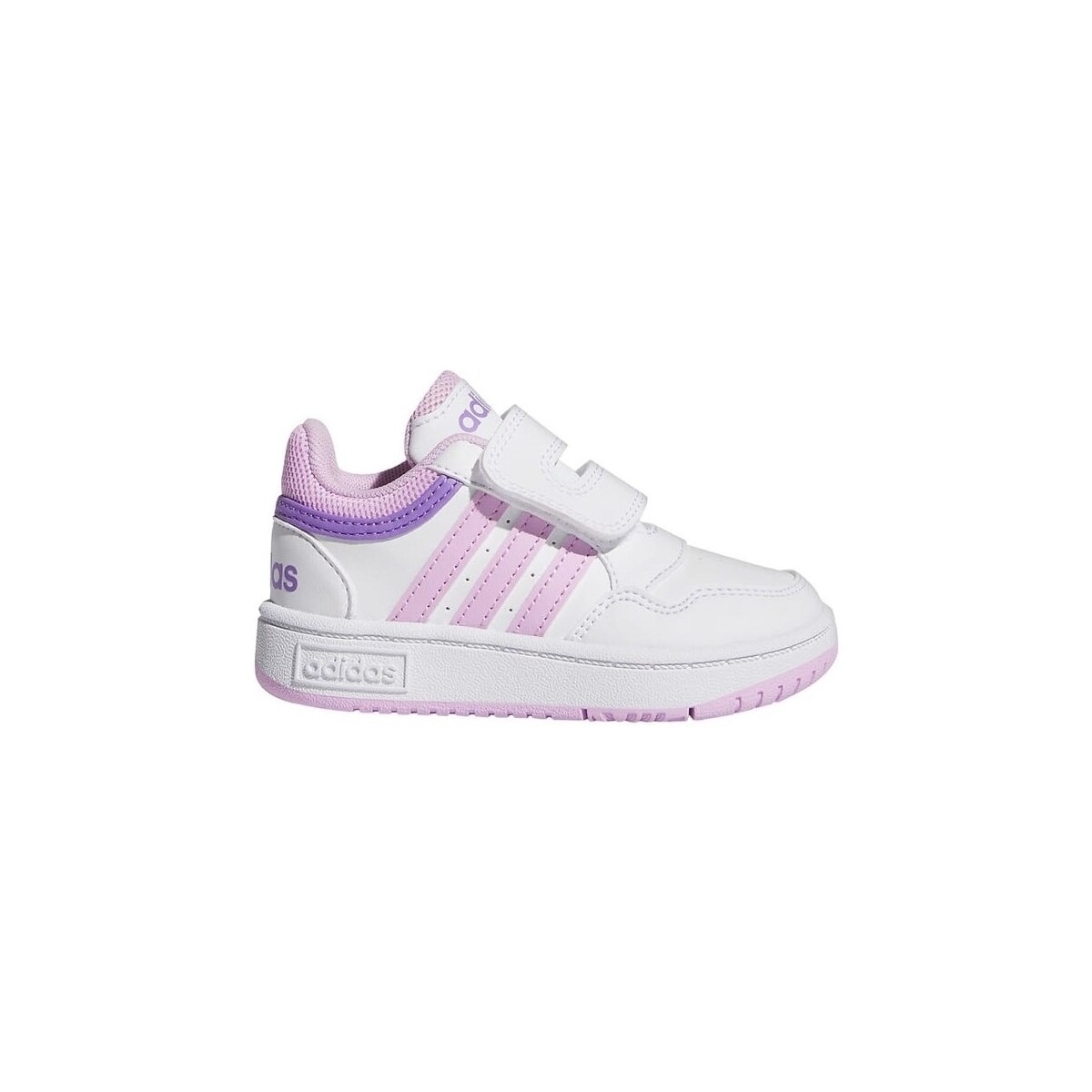 Pantofi Copii Sneakers adidas Originals Baby Hoops 3.0 CF I IF7734 Alb