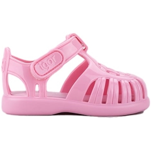 Pantofi Copii Sandale IGOR Baby Sandals Tobby Gloss - Pink roz