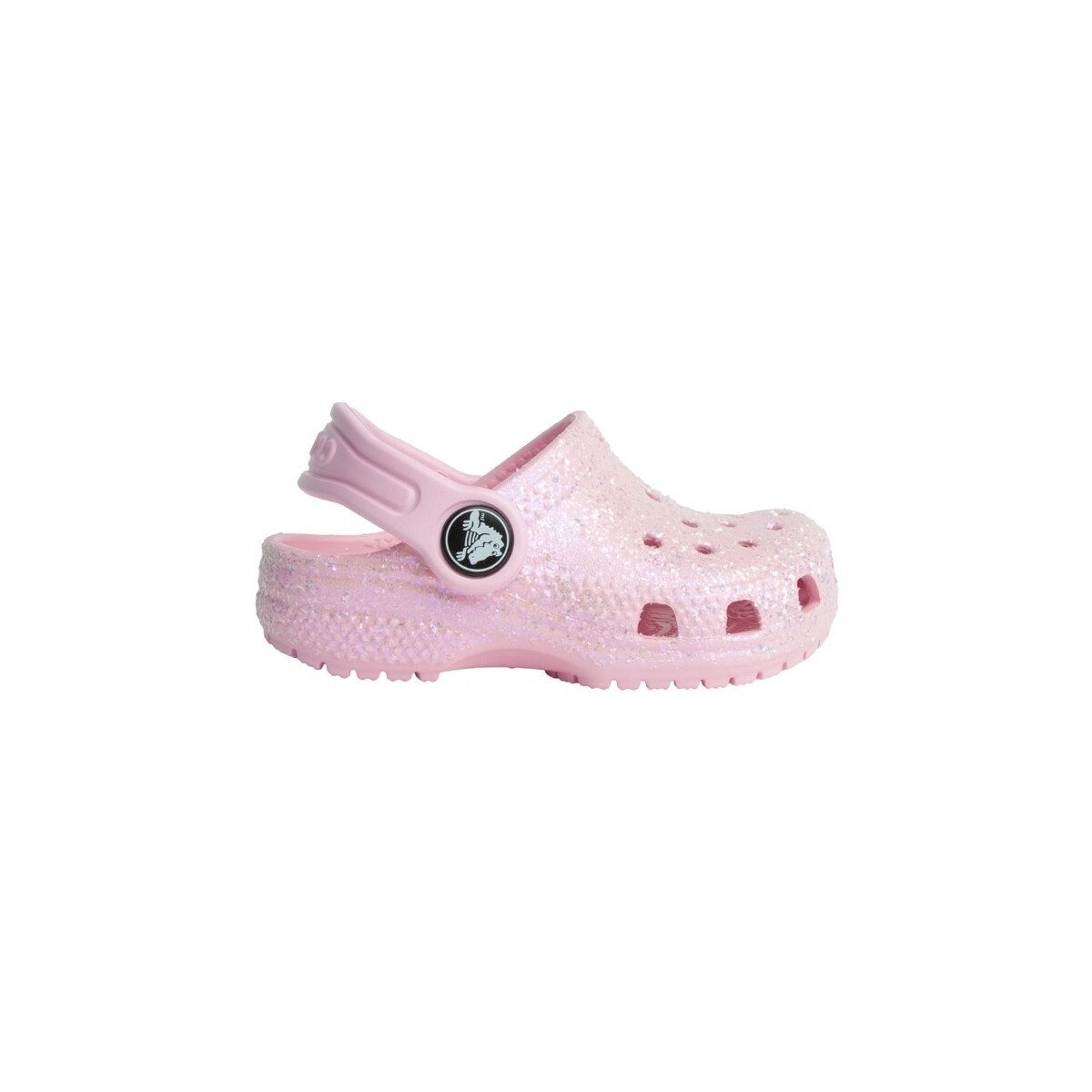 Pantofi Copii Sandale Crocs Classic Glitter - Flamingo roz