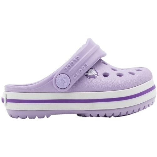 Pantofi Copii Sandale Crocs Sandálias Baby Crocband - Lavender/Neon Purple violet
