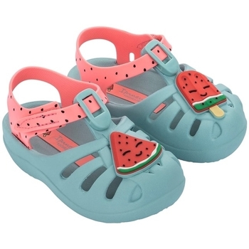 Pantofi Copii Sandale Ipanema Baby Summer X - Green Pink verde