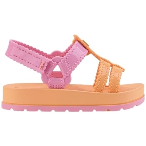 Pantofi Copii Sandale Zaxynina Conectada Baby - Orange Pink roz