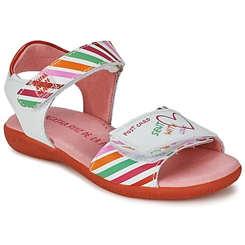 Pantofi Fete Sandale
 Agatha Ruiz de la Prada CAZOLETA Alb / Multicolor