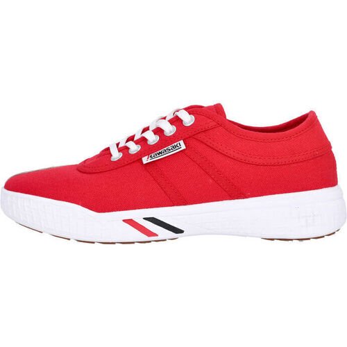 Pantofi Sneakers Kawasaki Leap Canvas Shoe  4012 Fiery Red roșu