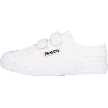 Pantofi Sneakers Kawasaki Original Kids Shoe W/velcro K202432-ES 1002S White Solid Alb
