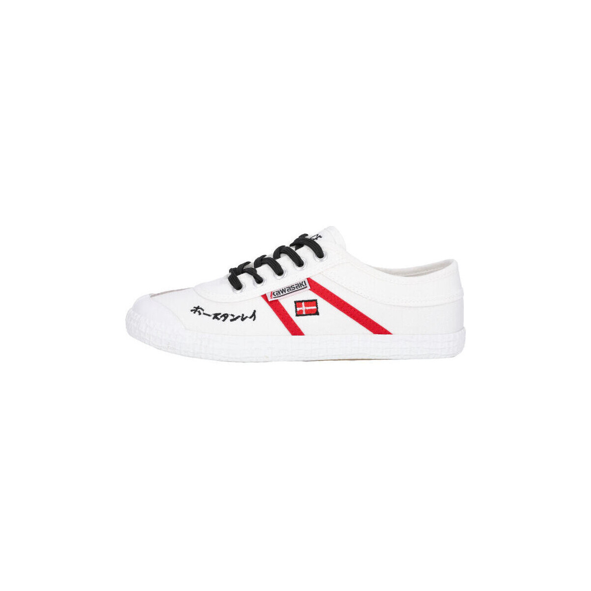 Pantofi Sneakers Kawasaki Signature Canvas Shoe K202601-ES 1002 White Alb