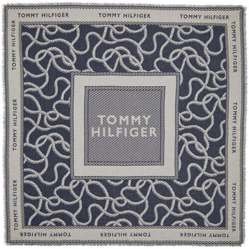 Accesorii textile Femei Esarfe / Ș aluri / Fulare Tommy Hilfiger  albastru