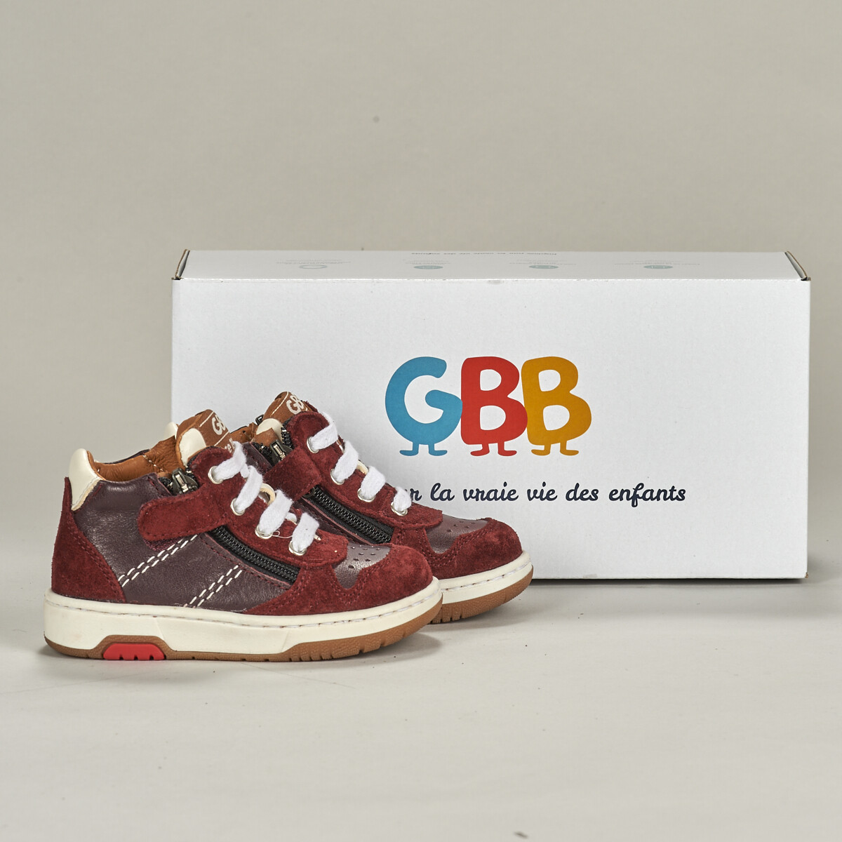 Pantofi Băieți Pantofi sport stil gheata GBB VALDECK Roșu