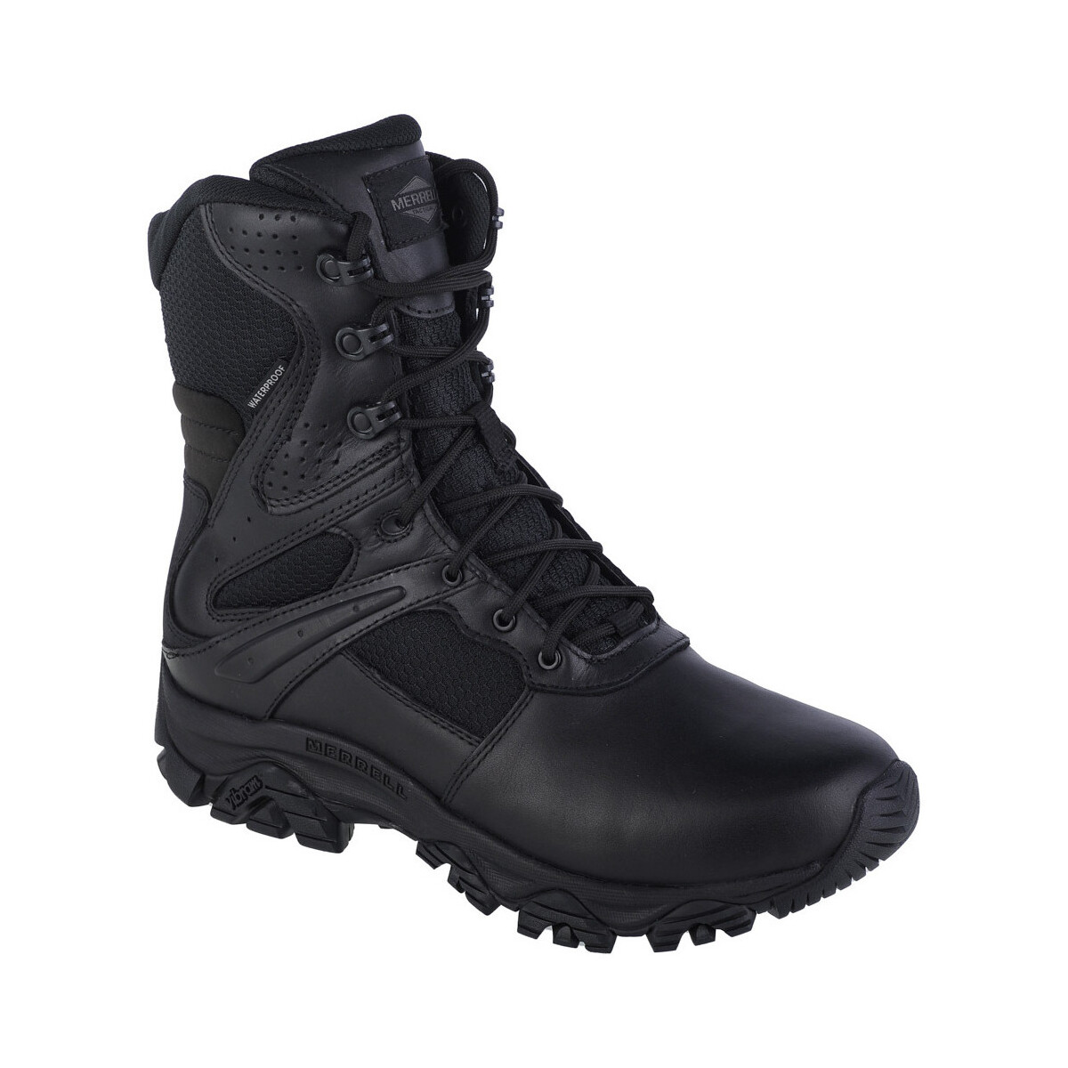 Pantofi Bărbați Drumetie și trekking Merrell MOAB 3 Tactical Response 8 WP Mid Negru