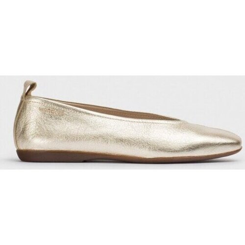 Pantofi Femei Balerin și Balerini cu curea Wonders Odisei A2422T Taupe Auriu