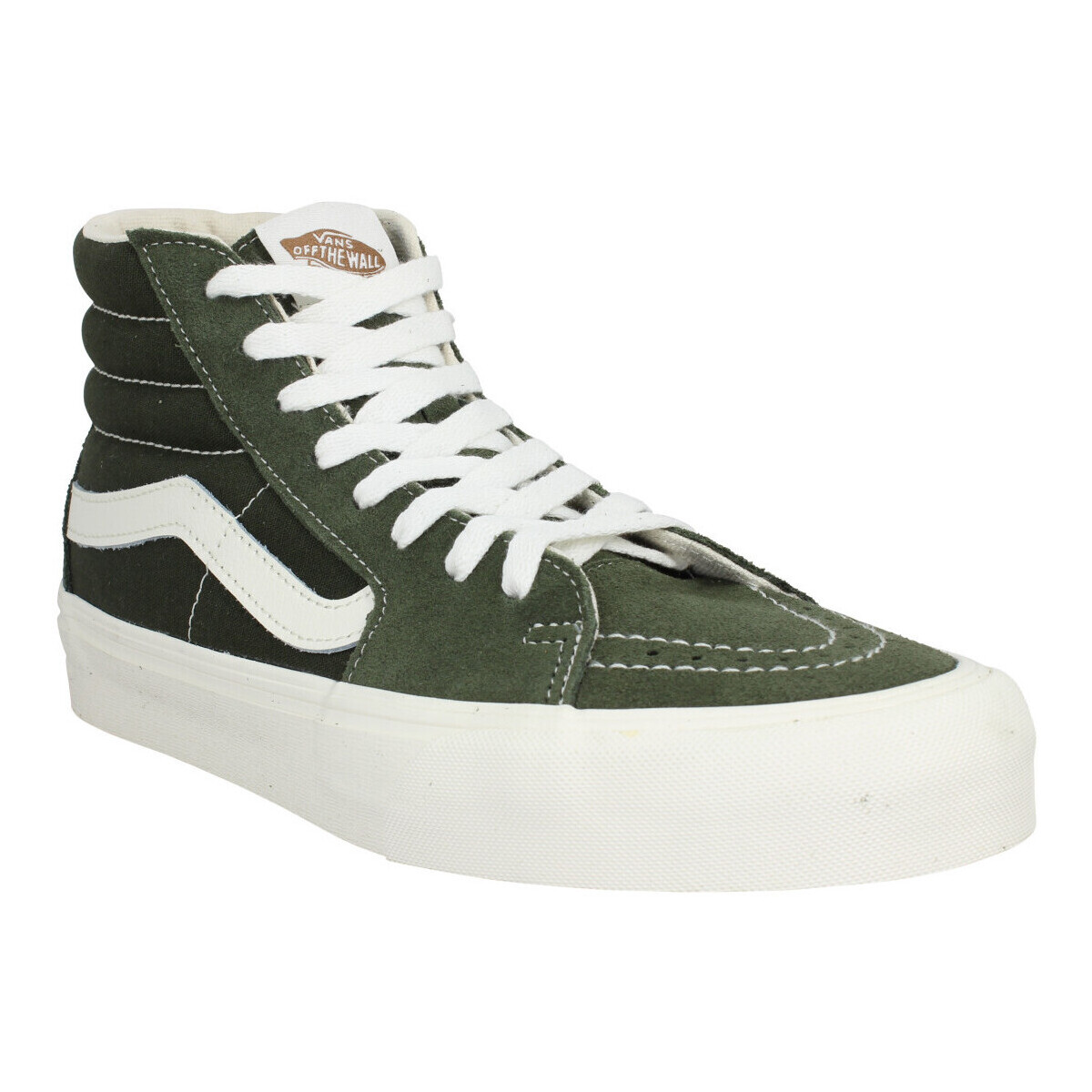 Pantofi Bărbați Sneakers Vans Sk8 Hi Vr3 Velours Toile Homme Grape Leaf verde