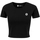Îmbracaminte Femei Tricouri mânecă scurtă Superb 1982 BY042-BLACK Negru