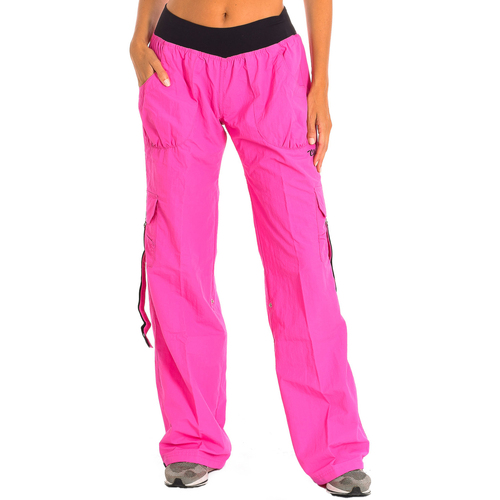 Îmbracaminte Femei Pantaloni de trening Zumba Z1B00131-FUCSIA roz