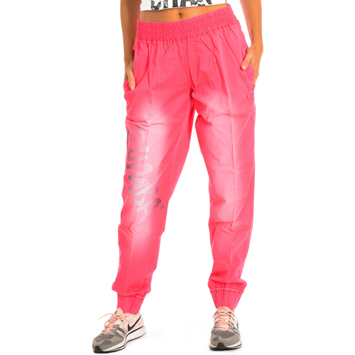 Îmbracaminte Femei Pantaloni de trening Zumba Z1B00138-ROSA roșu