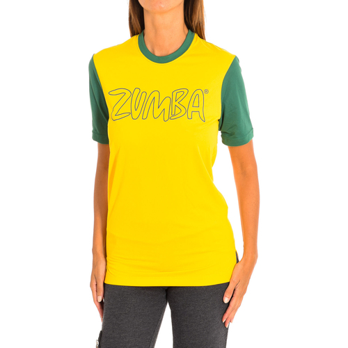 Îmbracaminte Femei Tricouri & Tricouri Polo Zumba Z2T00147-AMARILLO Multicolor