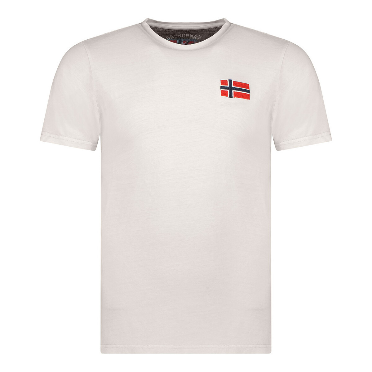 Îmbracaminte Bărbați Tricouri mânecă scurtă Geographical Norway SW1269HGNO-LIGHT GREY Gri