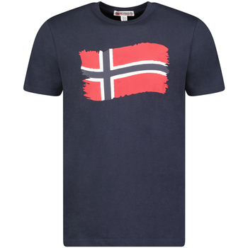 Îmbracaminte Bărbați Tricouri mânecă scurtă Geographical Norway SX1078HGN-NAVY albastru