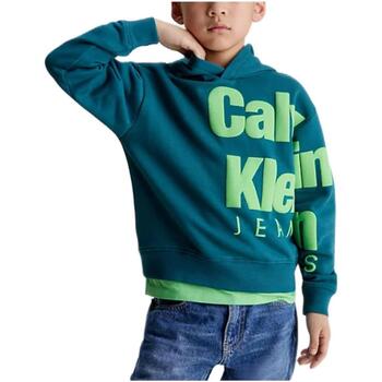 Îmbracaminte Băieți Hanorace  Calvin Klein Jeans  verde