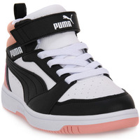 Pantofi Băieți Sneakers Puma 07 REBOUND V6 MID Alb