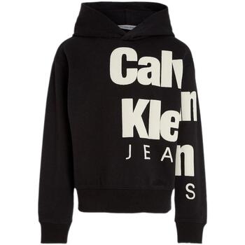 Îmbracaminte Băieți Hanorace  Calvin Klein Jeans  Negru