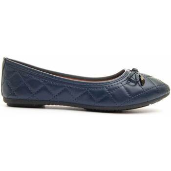 Pantofi Femei Balerin și Balerini cu curea Leindia 83755 albastru