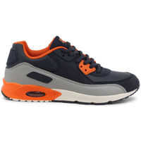 Pantofi Bărbați Sneakers Shone 005-001 Navy/Orange albastru