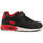 Pantofi Bărbați Sneakers Shone 005-001-V Black/Red Negru