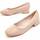 Pantofi Femei Balerin și Balerini cu curea Leindia 83736 Bej