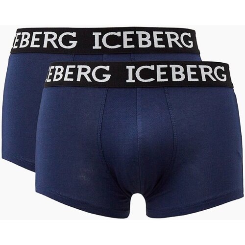 Lenjerie intimă Bărbați Boxeri Iceberg ICE1UTR02 albastru