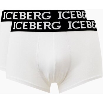 Lenjerie intimă Bărbați Boxeri Iceberg ICE1UTR02 Alb