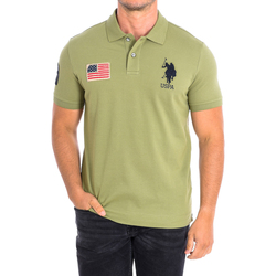 Îmbracaminte Bărbați Tricou Polo mânecă scurtă U.S Polo Assn. 61431-246 Kaki
