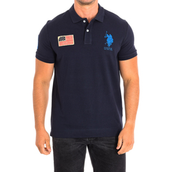Îmbracaminte Bărbați Tricou Polo mânecă scurtă U.S Polo Assn. 64777-179 Albastru