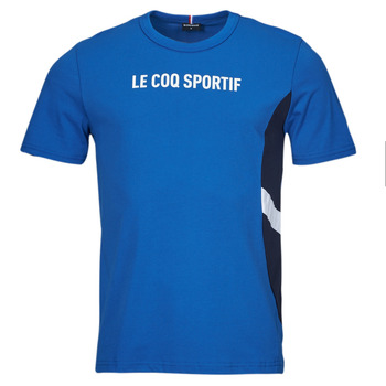 Îmbracaminte Bărbați Tricouri mânecă scurtă Le Coq Sportif SAISON 1 TEE SS N°2 M Albastru