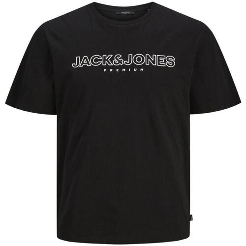 Îmbracaminte Bărbați Tricouri mânecă scurtă Jack & Jones  Negru