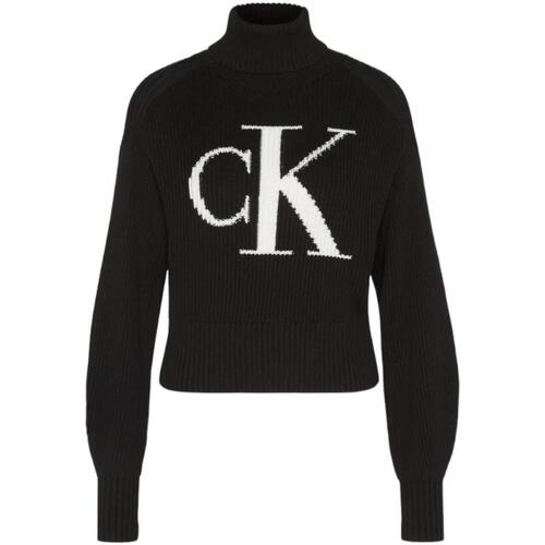Îmbracaminte Femei Pulovere Calvin Klein Jeans  Negru