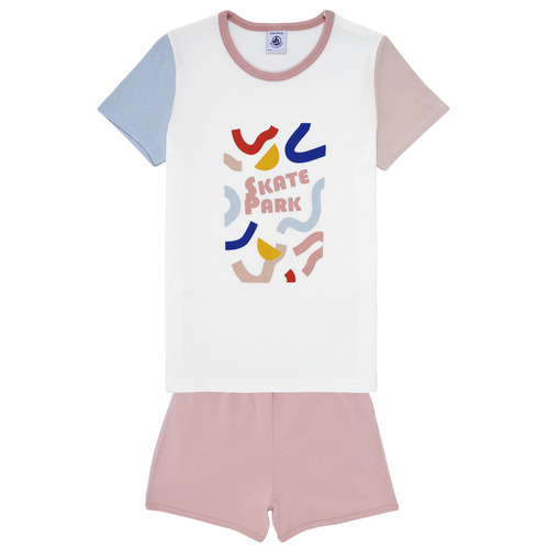 Îmbracaminte Copii Pijamale și Cămăsi de noapte Petit Bateau MANOELOU Multicolor