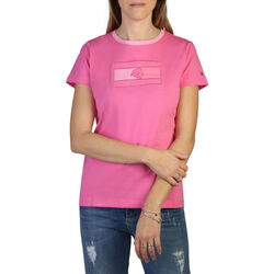Îmbracaminte Femei Tricouri mânecă scurtă Tommy Hilfiger th10064-016 pink roz