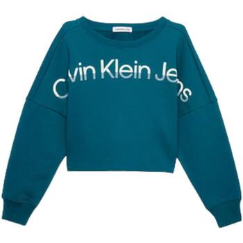 Îmbracaminte Fete Hanorace  Calvin Klein Jeans  verde