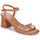 Pantofi Femei Sandale Ash JODY Camel / Auriu