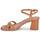 Pantofi Femei Sandale Ash JODY Camel / Auriu
