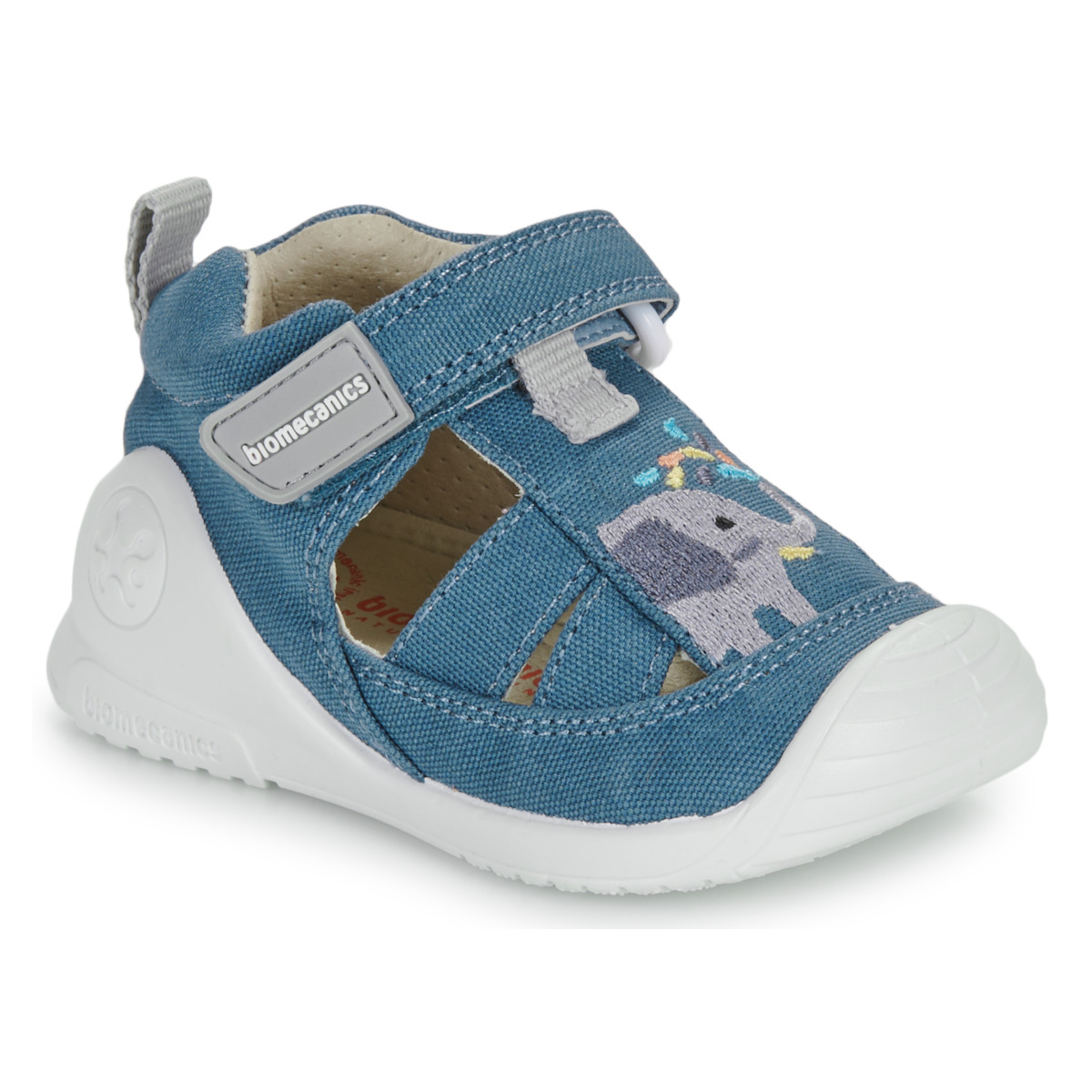 Pantofi Copii Sandale Biomecanics SANDALIA ELEFANTE Albastru / Alb