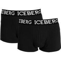 Lenjerie intimă Bărbați Boxeri Iceberg ICE1UTR02 Negru