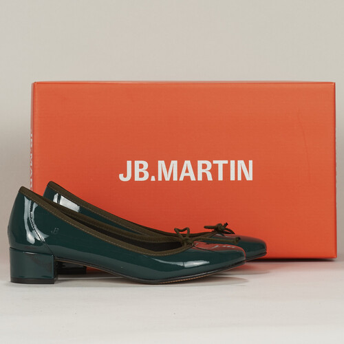 Pantofi Femei Balerin și Balerini cu curea JB Martin SCENE Verde
