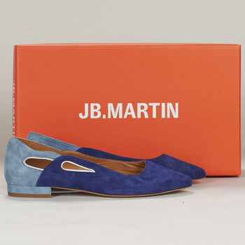 Pantofi Femei Balerin și Balerini cu curea JB Martin THALYA Albastru