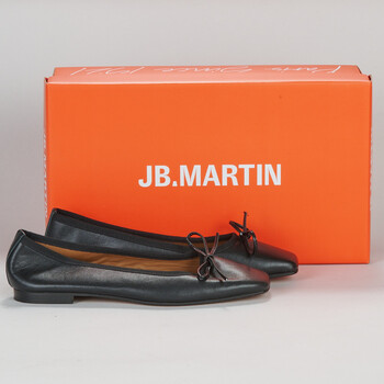 Pantofi Femei Balerin și Balerini cu curea JB Martin PARFAITE Negru