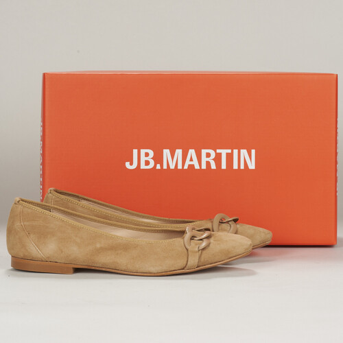 Pantofi Femei Balerin și Balerini cu curea JB Martin SEDUIRE Maro
